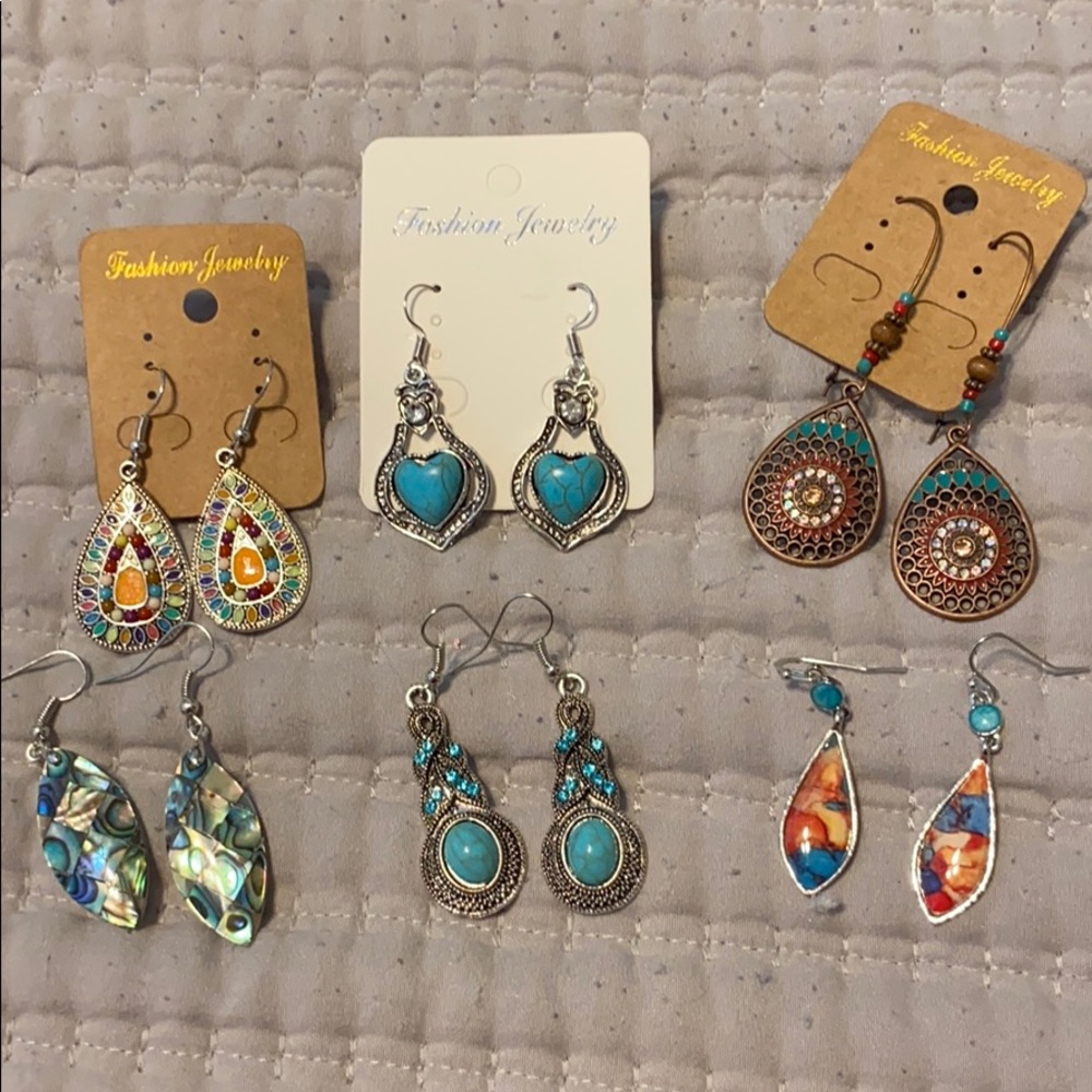 Earring Bundle! Six Pairs!